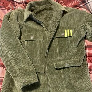 Oversized reversible Ivy Park Green Corduroy Jacket